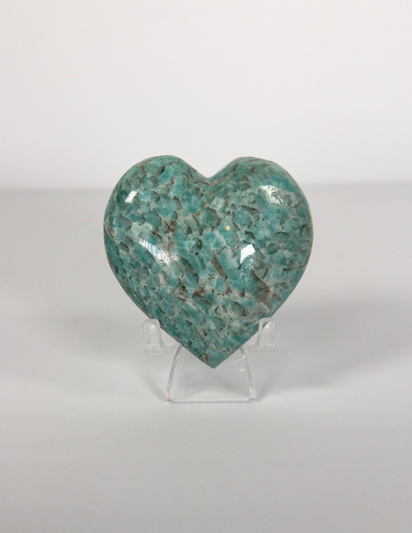 Amazonite Heart