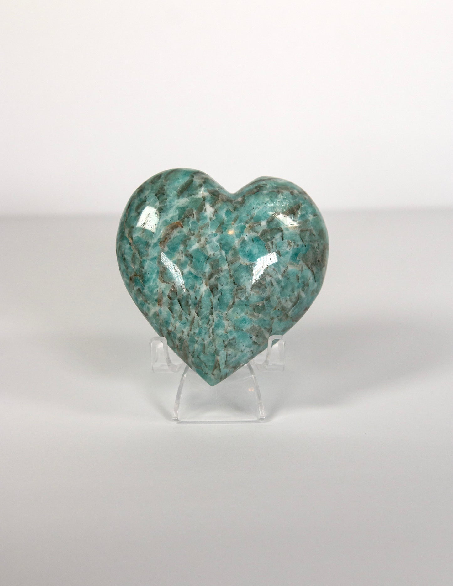 Amazonite Heart