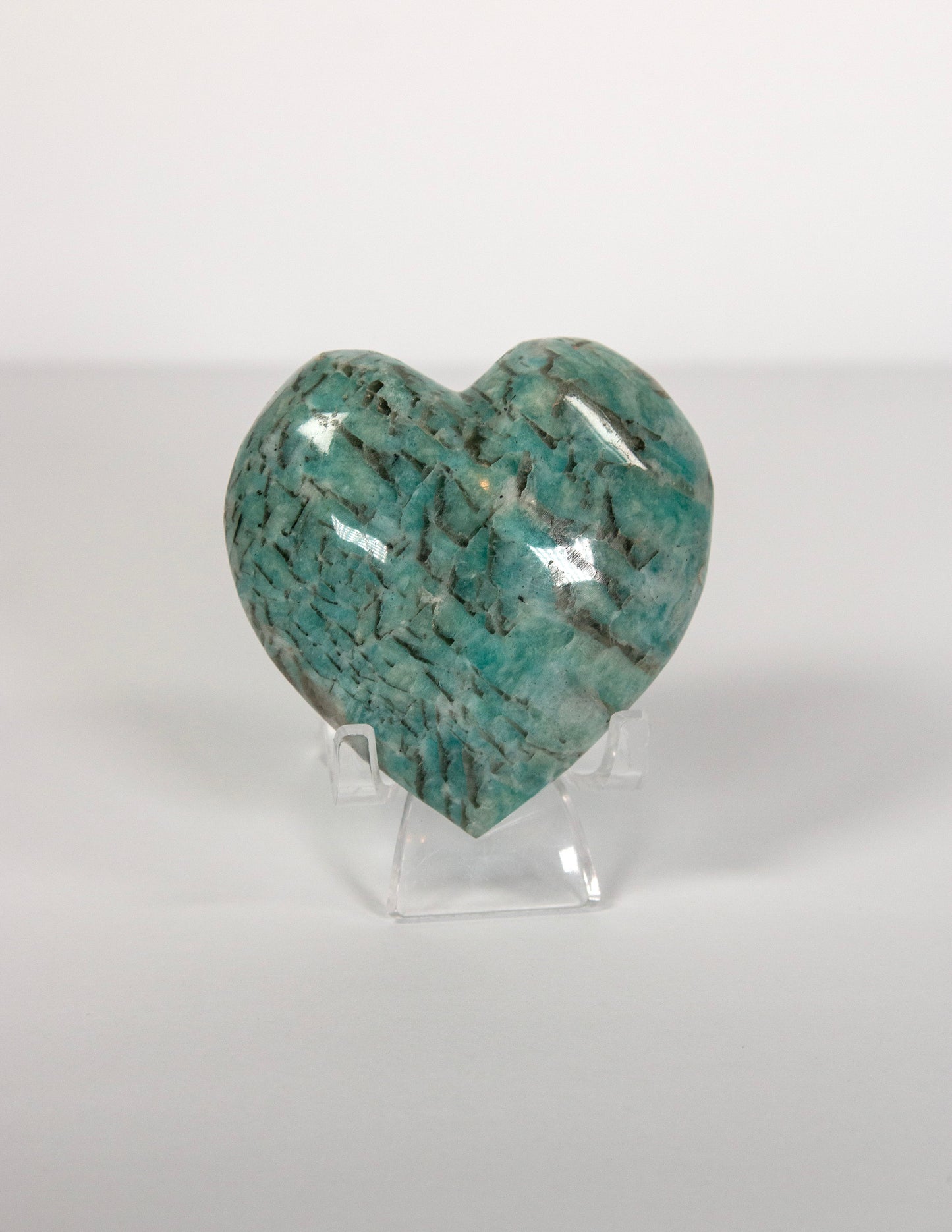 Amazonite Heart