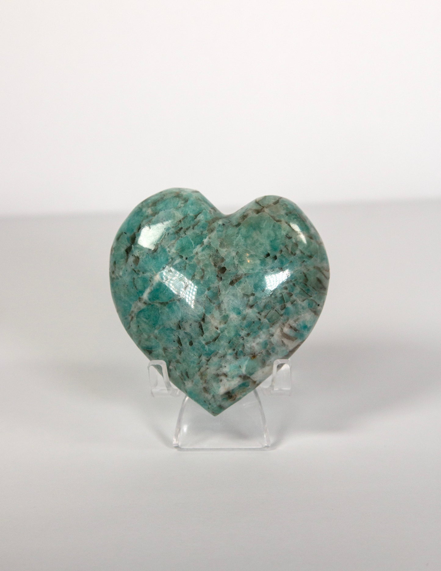 Amazonite Heart