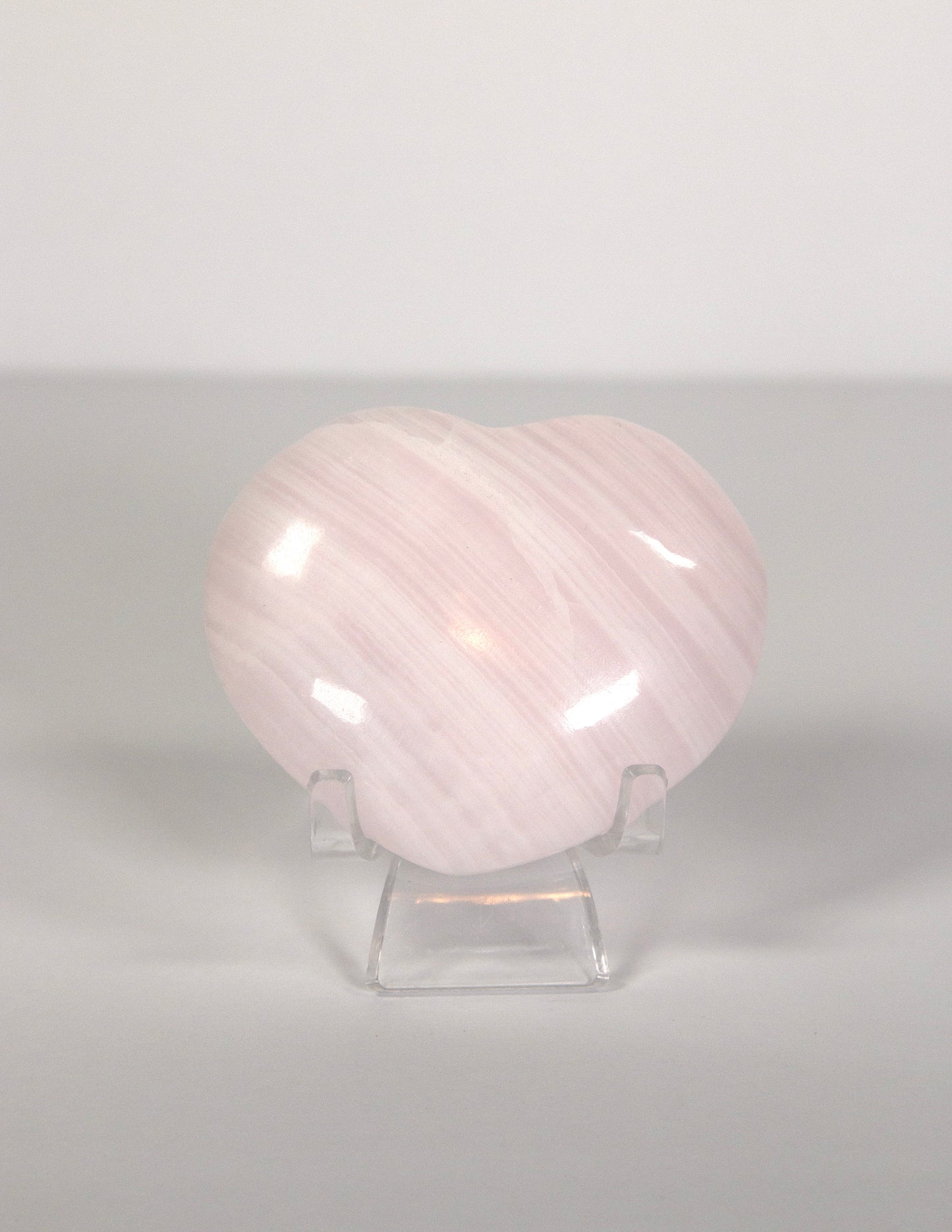 Mangano Calcite Heart