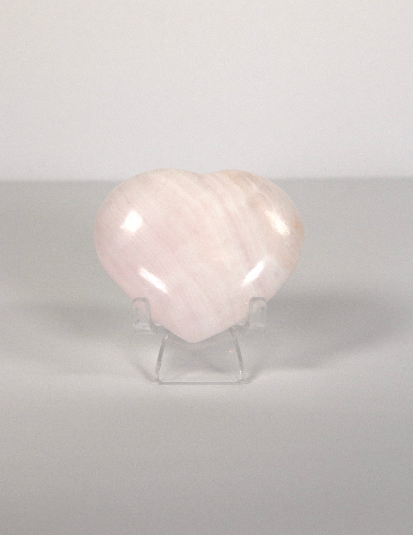 Mangano Calcite Heart