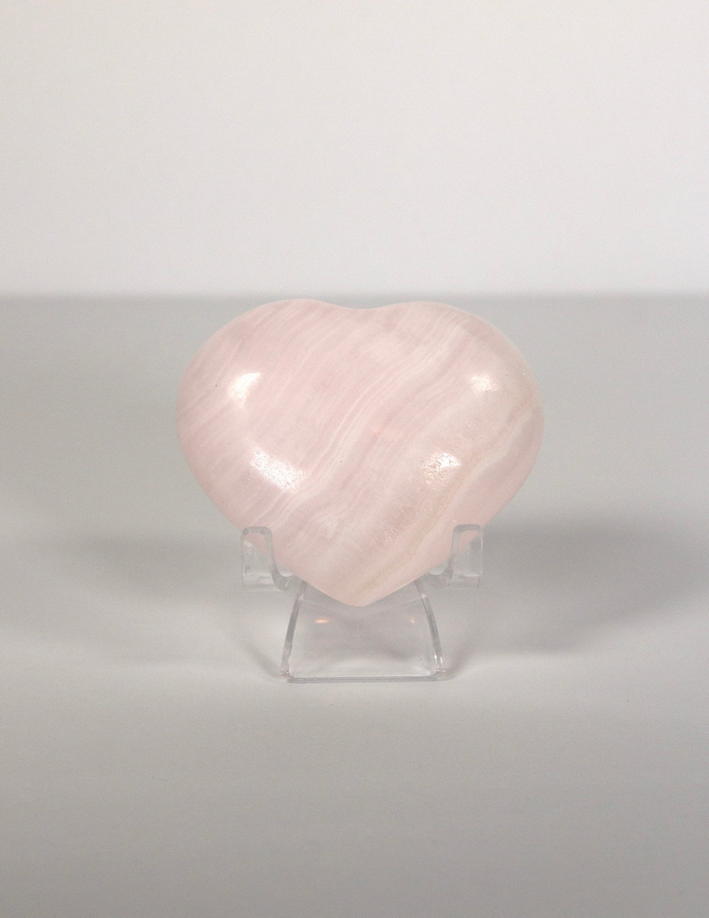 Mangano Calcite Heart