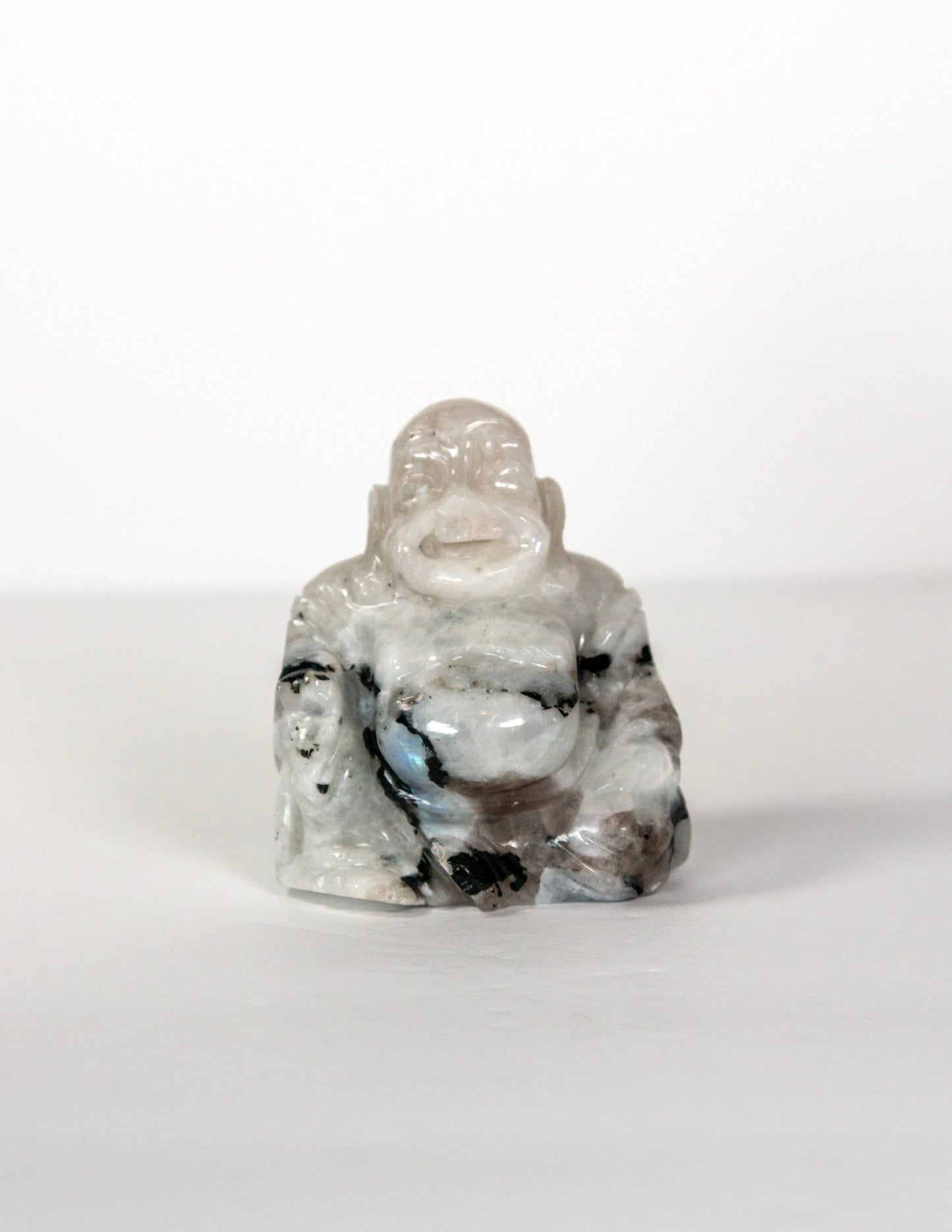 Rainbow Moonstone Budda