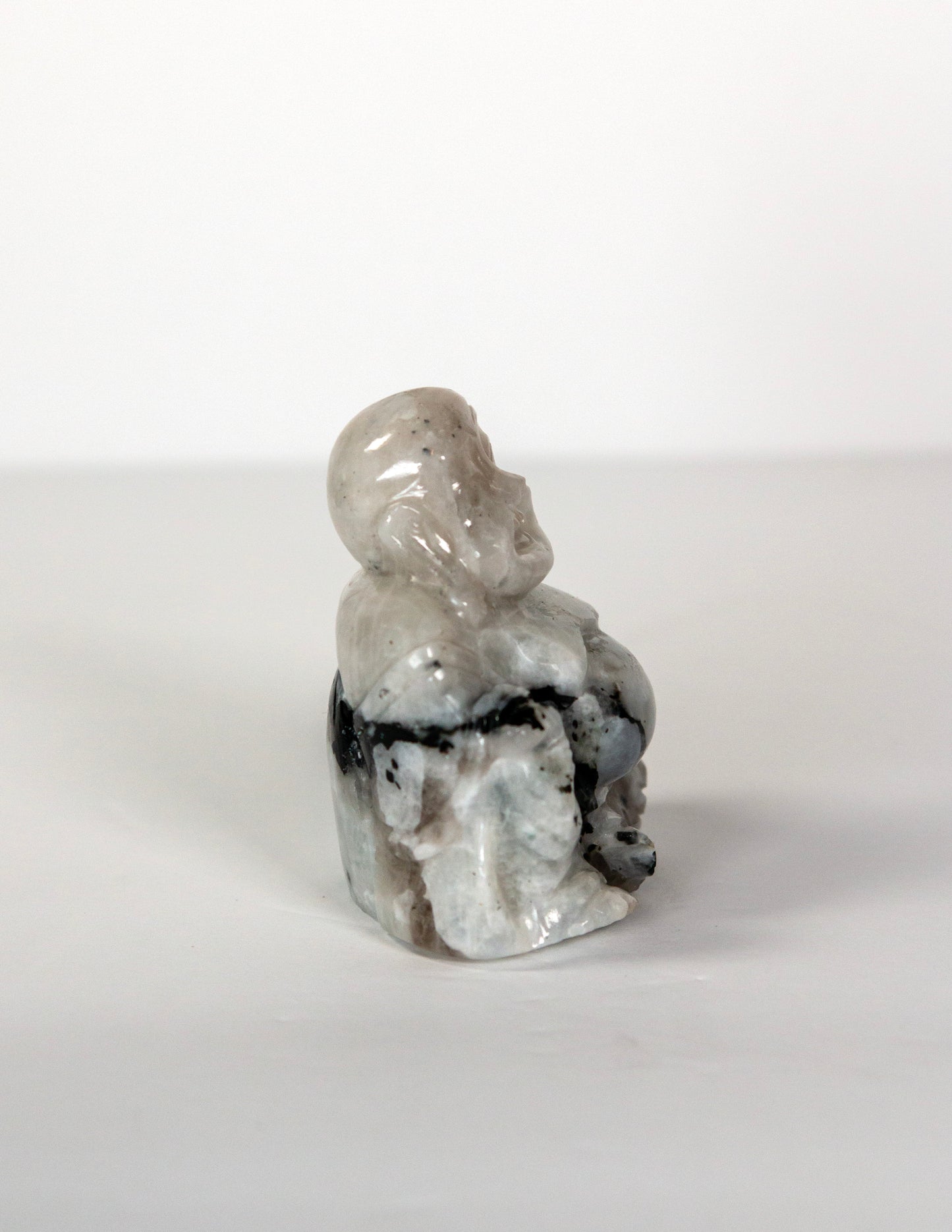 Rainbow Moonstone Budda