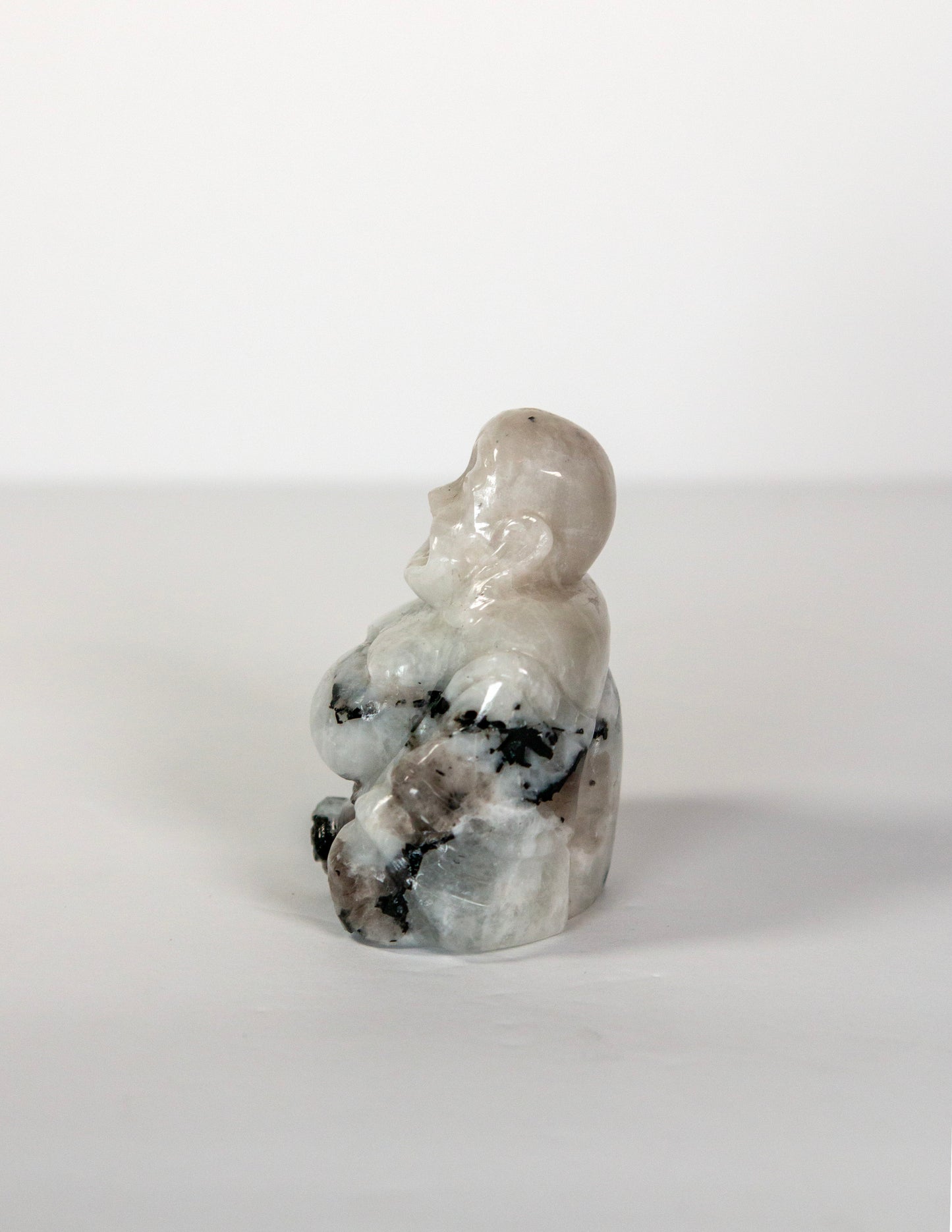 Rainbow Moonstone Budda