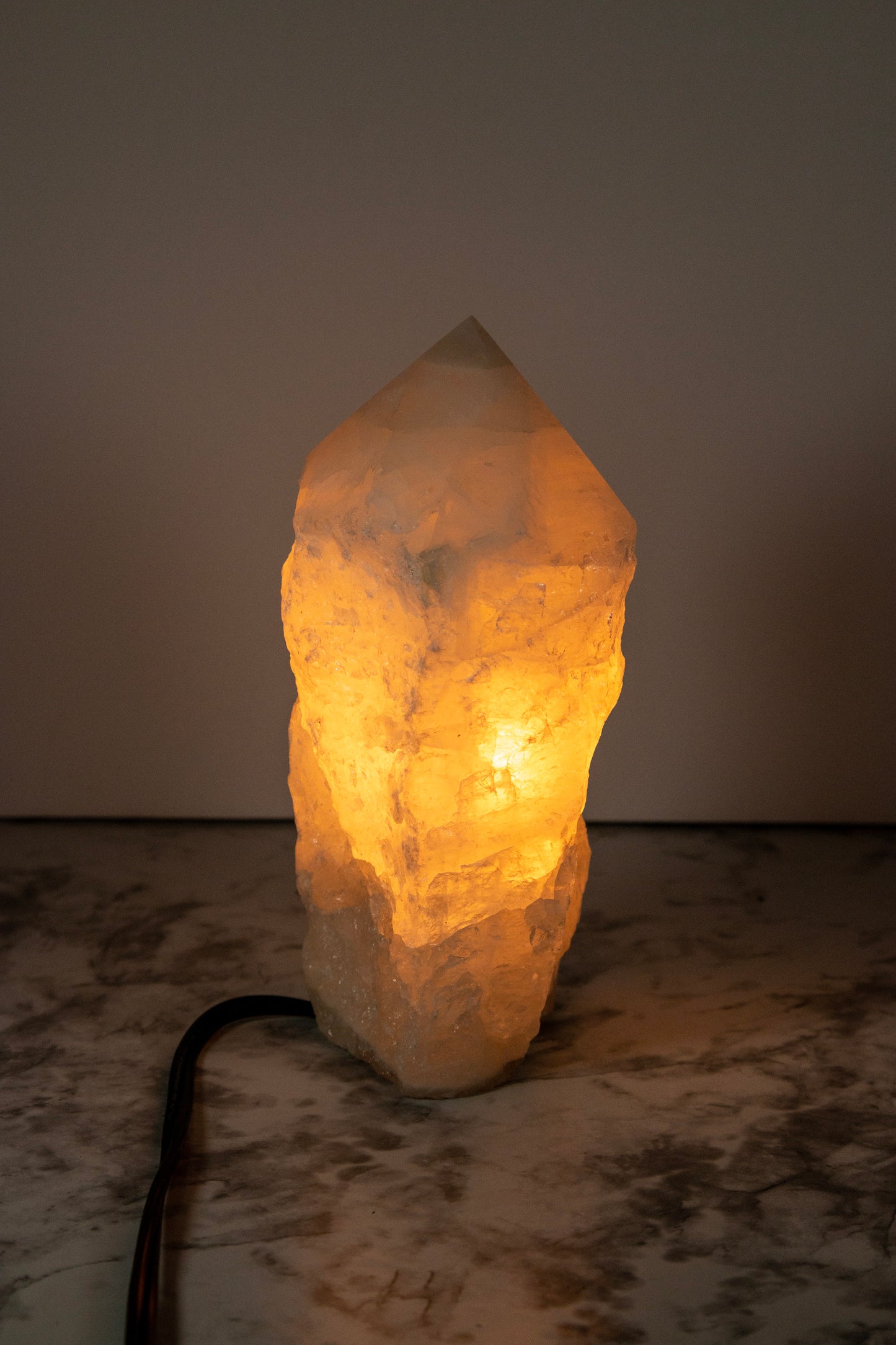 Crystal Quartz Lamp