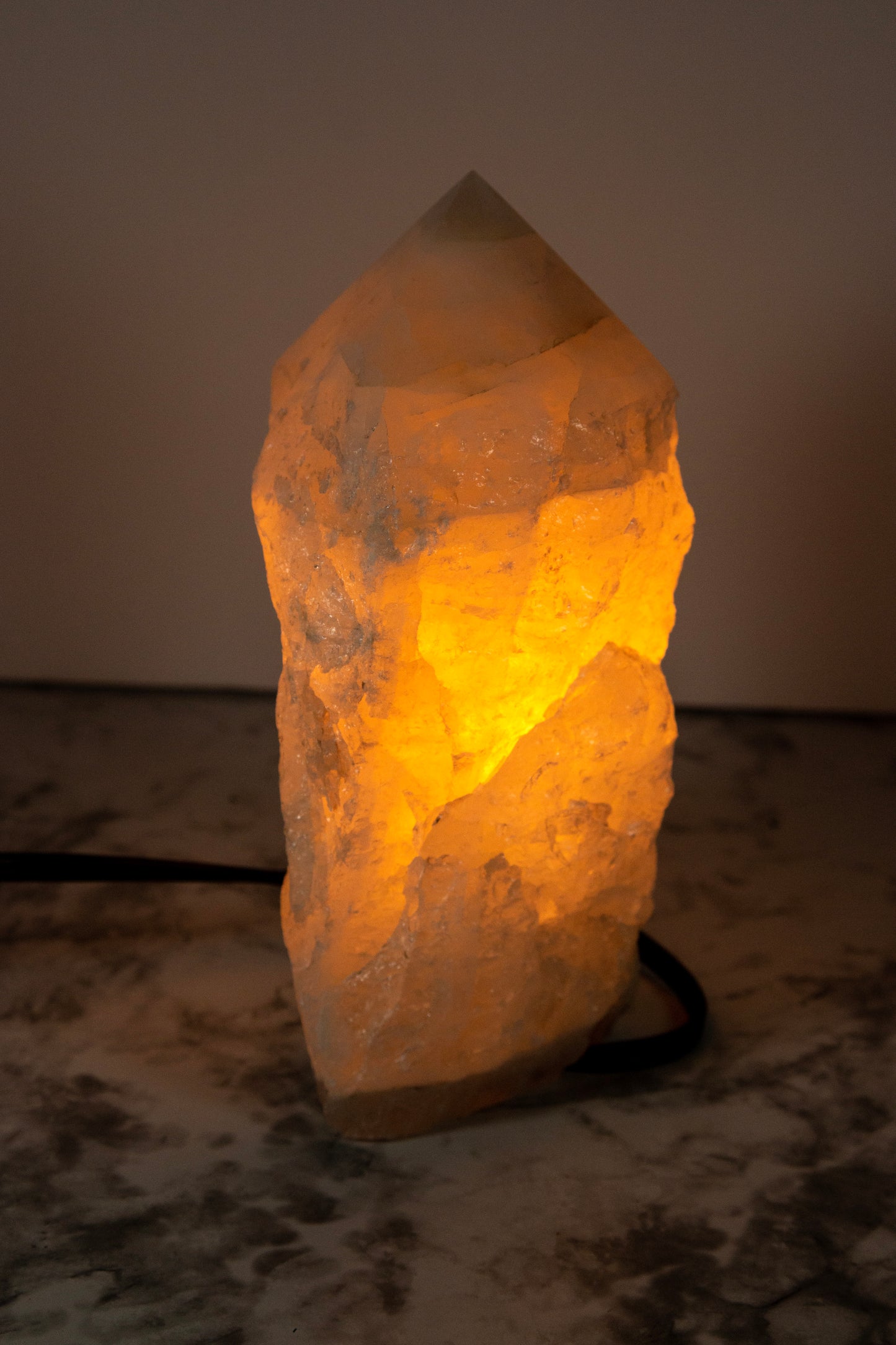 Crystal Quartz Lamp