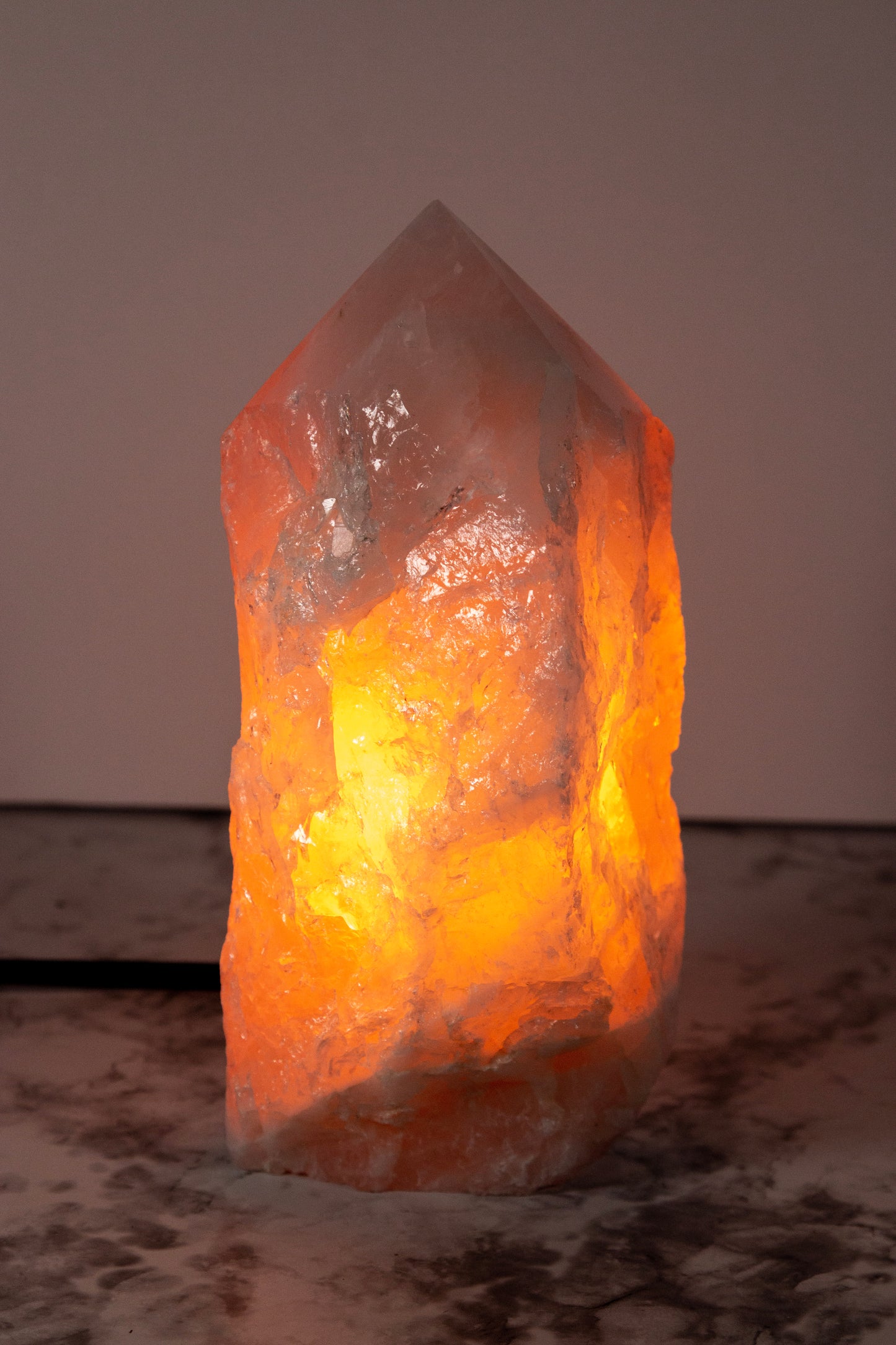 Rose Quartz Lamp