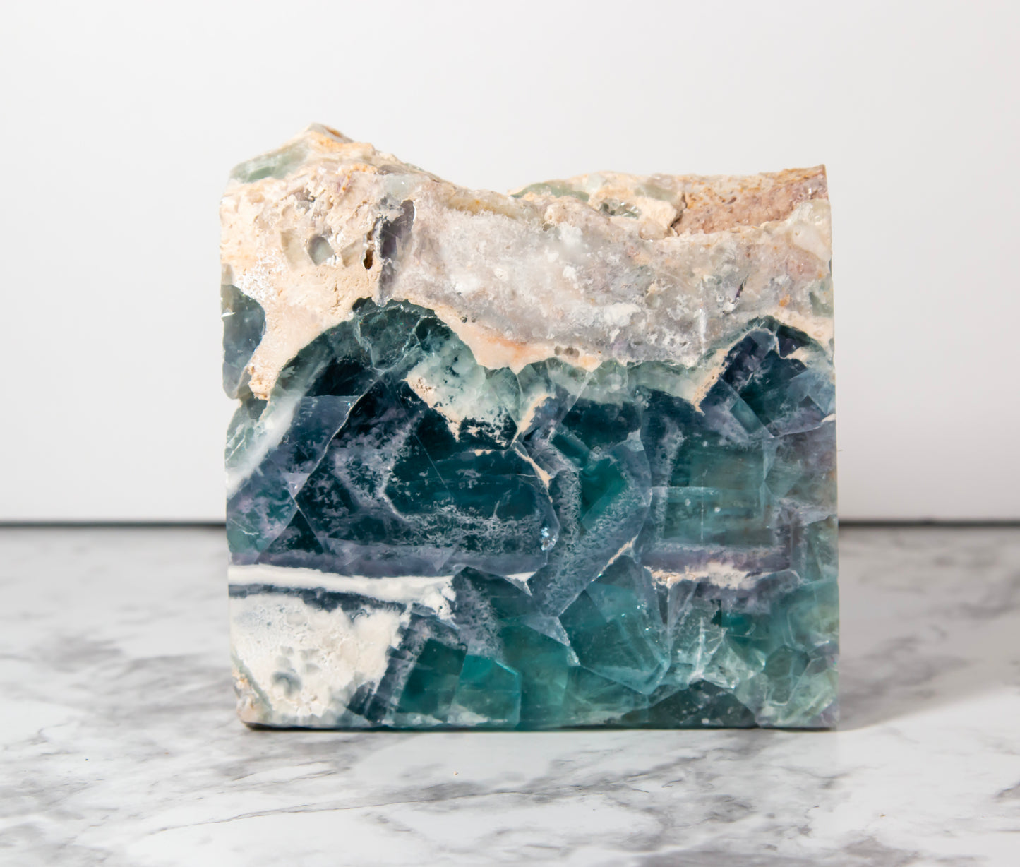 Fluorite One Side Polish