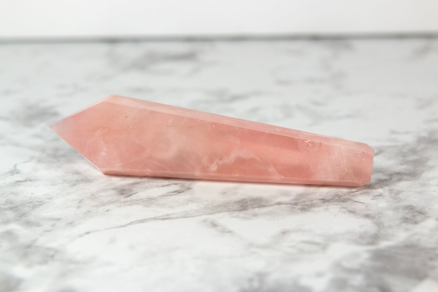 Rose Quartz Coffin Pipes