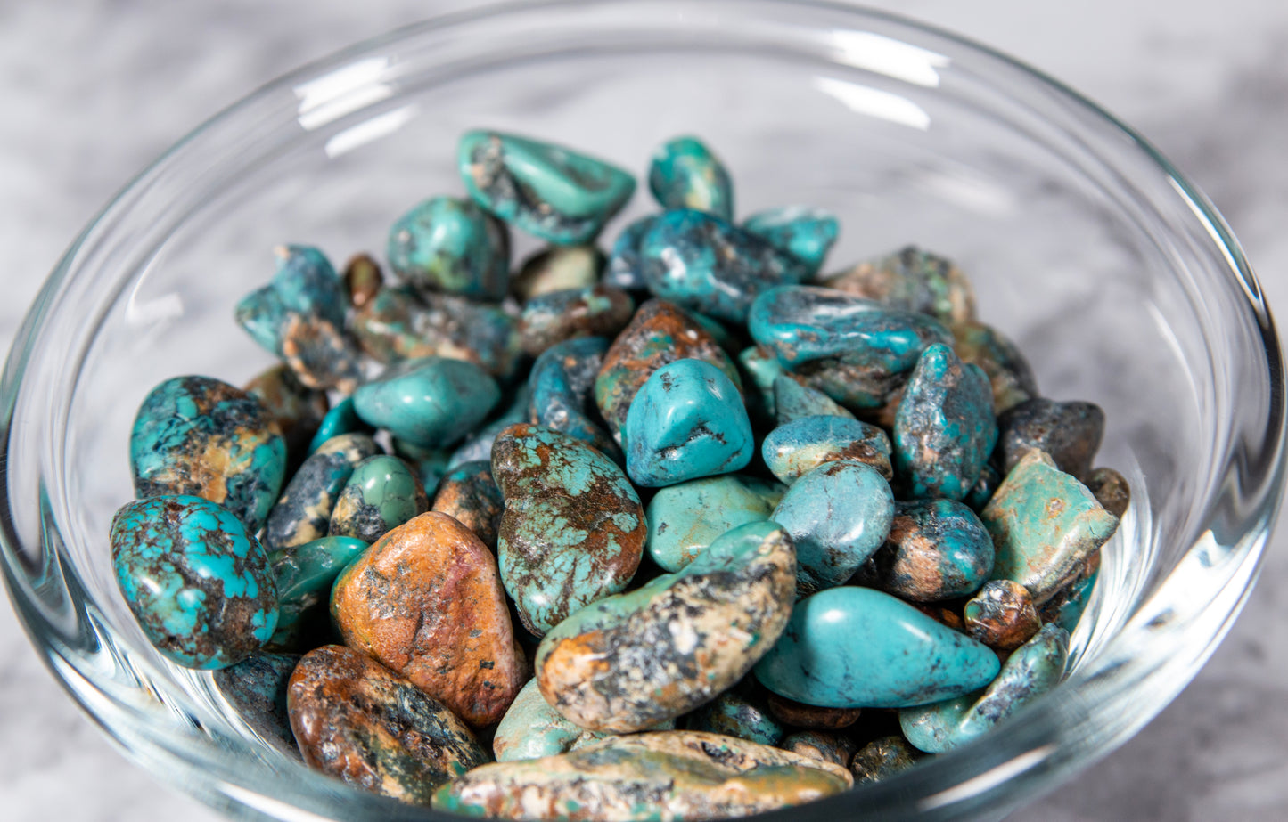 Arizona Turquoise Tumbled Stones