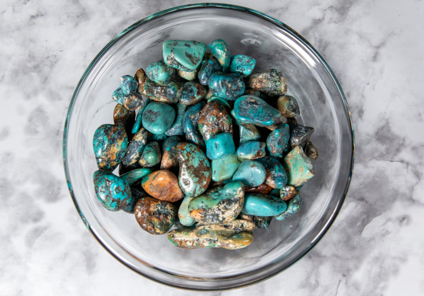 Arizona Turquoise Tumbled Stones