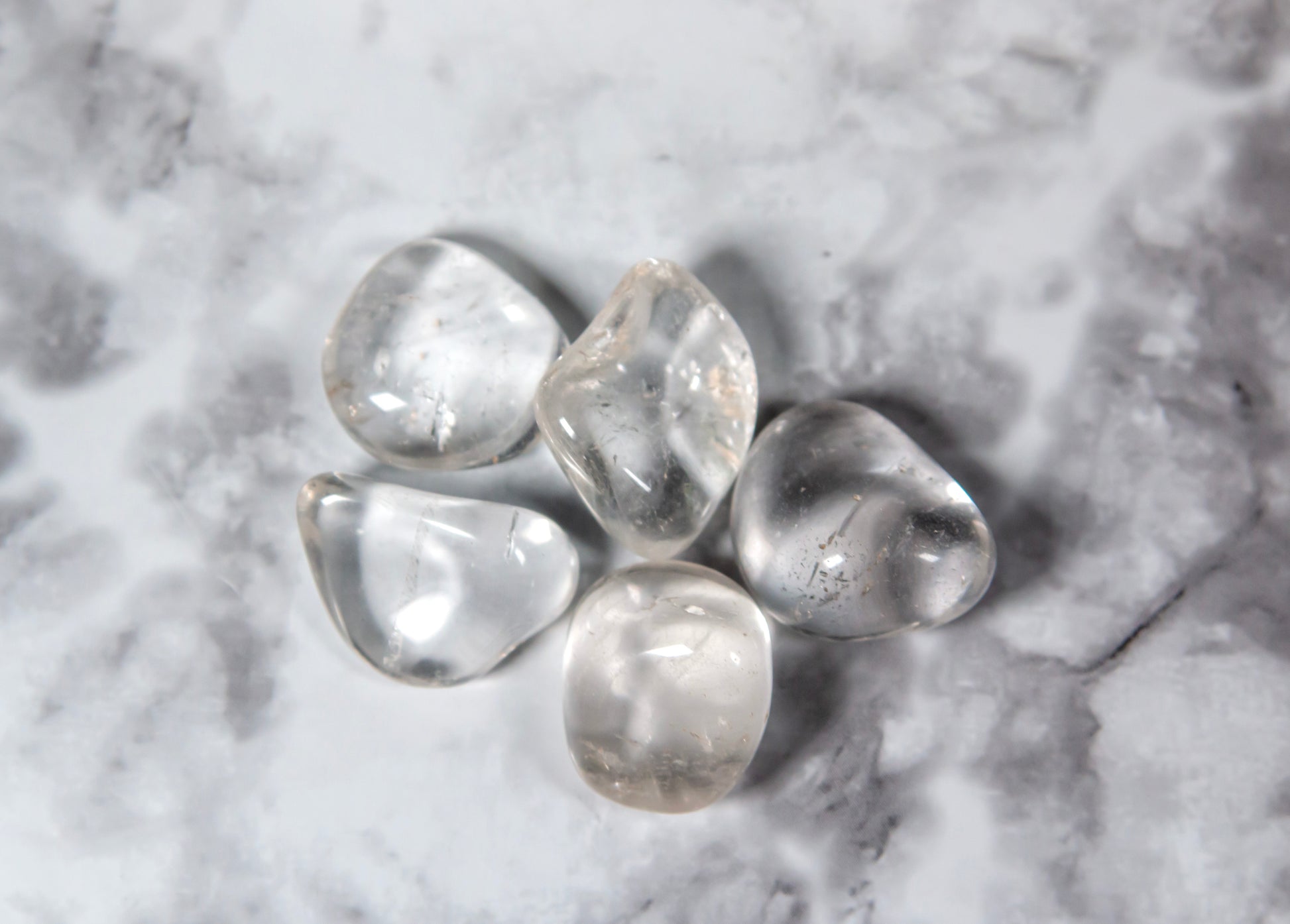 AAA Grade Clear Quartz Tumbled Stones – C's Crystals